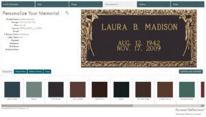 personalize your memorial customization